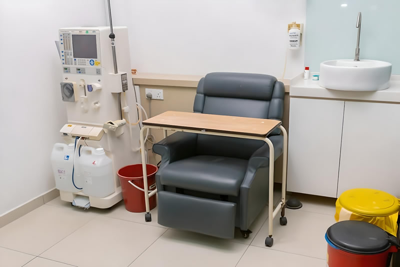 Haemodialysis machines at Batu Pahat centre